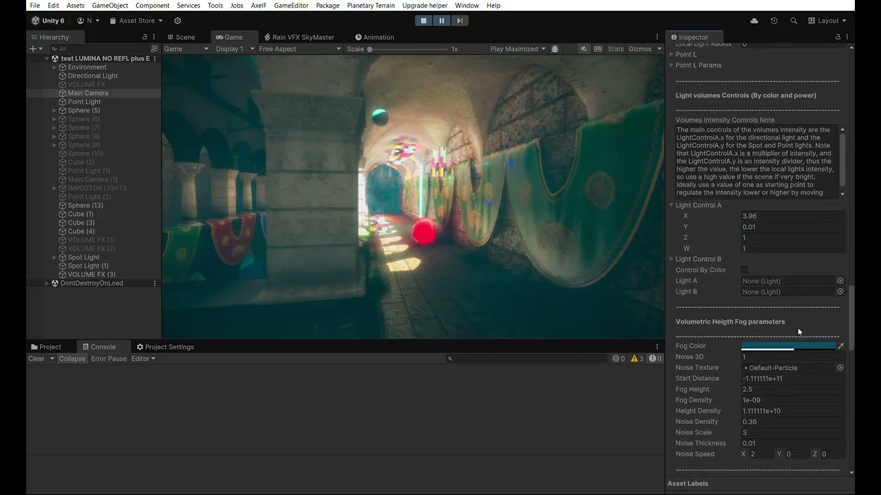 Ethereal URP 2022 - Volumetric Lighting & Fog, video preview 106