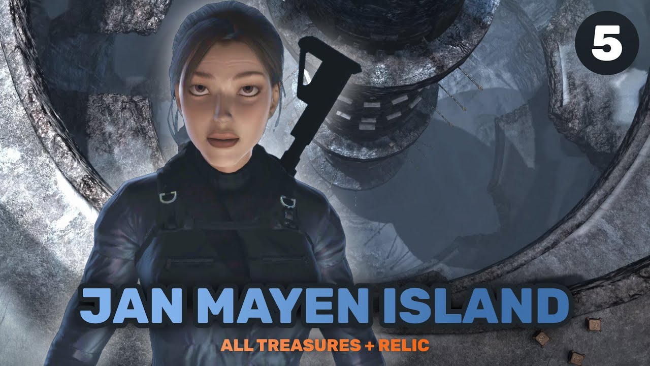 Tomb Raider Underworld Walkthrough - LvL 5 - Jan Mayen Island | 100% Collectibles Guide