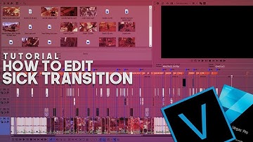 Smooth Push Transition (AE Inspired) - Sony Vegas
