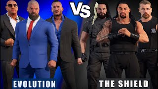 WWE 2K22 The Shield Vs Team Evolution Gameplay