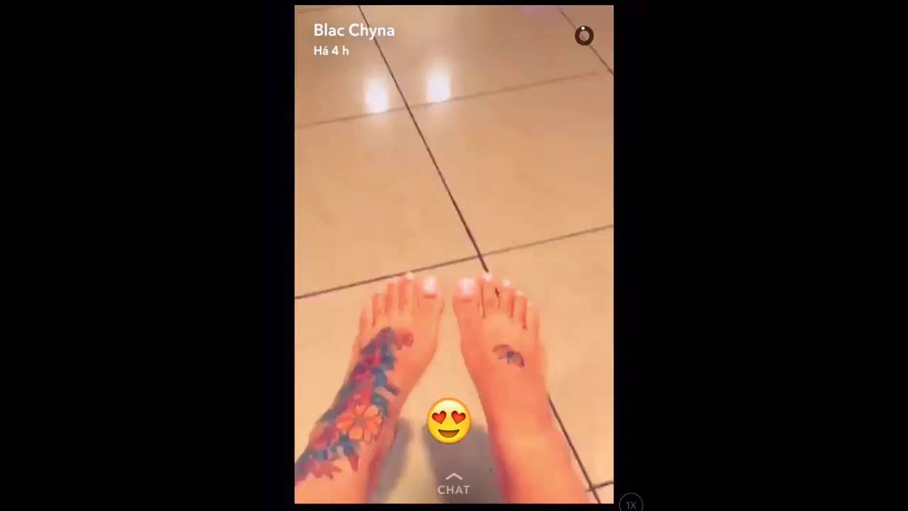 Black chyna feet