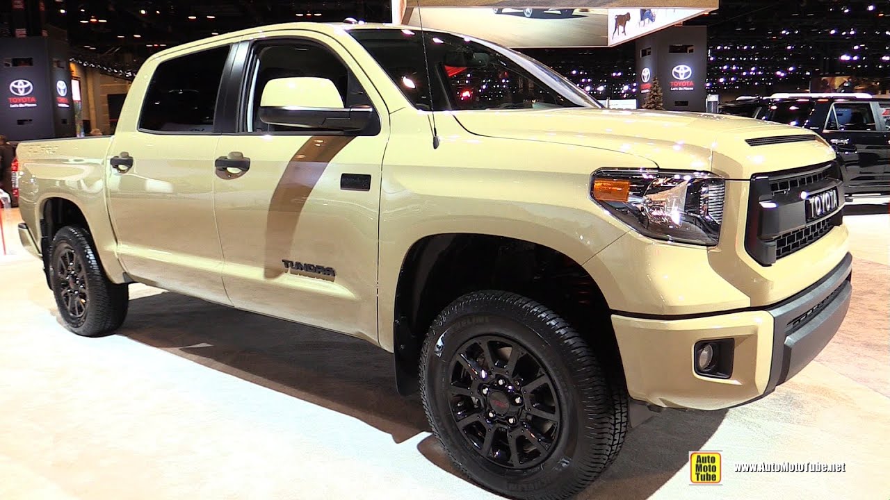 2016 Toyota Tundra Trd Pro Exterior And Interior Walkaround 2016 Chicago Auto Show