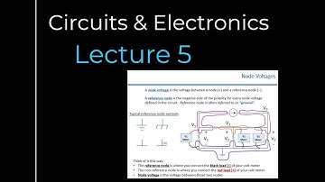 Circuits & Electronics - Lecture 5 (Fall 2020)