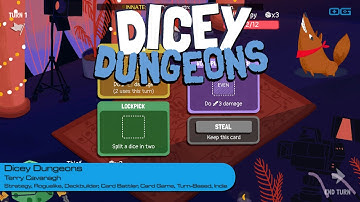 Dicey Dungeons: Dice-Rolling Adventures in an Ever-Changing Labyrinth (Gameplay)