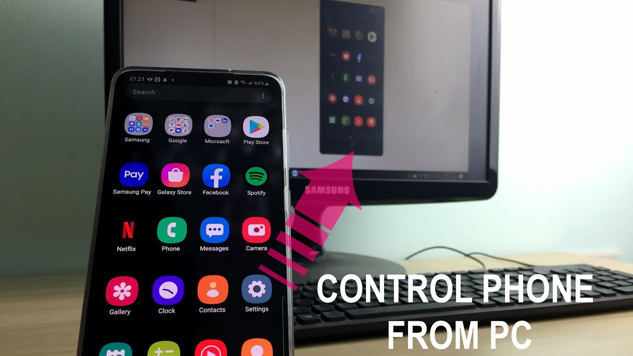 How to control your phone from your computer