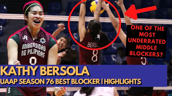 Kathy Bersola | UAAP 76 Best Blocker Highlights