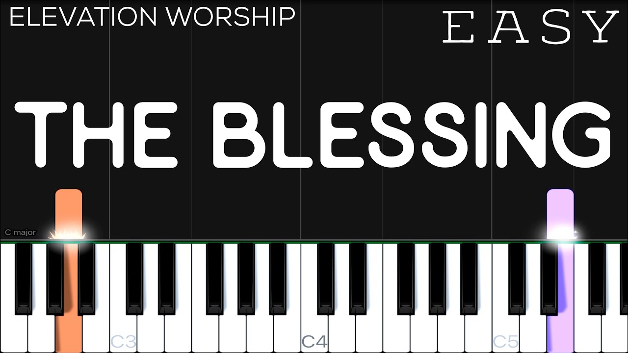 Kari Jobe, Cody Carnes The Blessing EASY Piano Tutorial Acordes