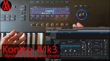 Native Instruments Kontrol S-Series Mk3 - Review, Bitwig Stock Script, DrivenByMoss for Mk2