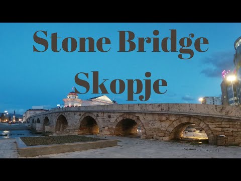 Video: Stone Bridge description and photos - Macedonia: Skopje