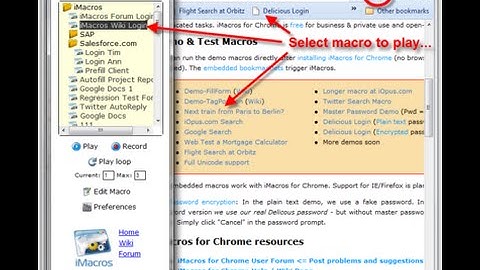 Работа с imacros ENCRYTIO