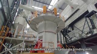 HLMX 1700 Superfine Calcium Carbonate Production Line, 700,000 TonsYearly