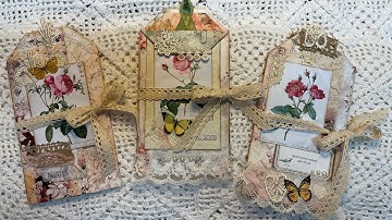 Tutorial Tuesday!  Let’s Make Three Different Trifold Tags - Part 2