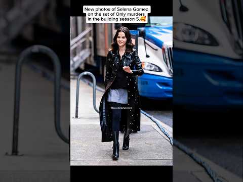 Selena Gomez in New York today🥰 #selenagomez #selena #selenagomeznews #omitb #fyp