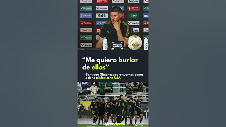 🗣️ “Me quiero burlar de ellos” – Santi Giménez antes de la final vs USA 🔥| Copa Oro 2025  #futbol
