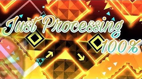 Just Processing 100% by JustBasic (Easy Demon)
