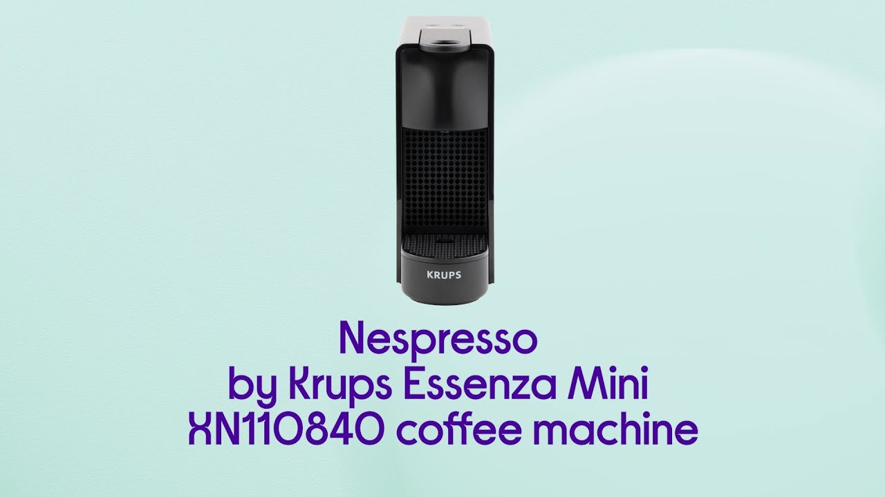 Krups Essenza Mini Intense Grey, Coffee Machines