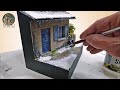 The Cold Winter DIORAMA 1:35 Scale / How to make a Diorama with Snow effect