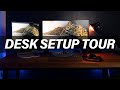 My first official desk setup and full room tour 2020 vlog