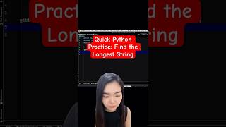 Quick Python Practice: Find the longest string in a list #coding #python #computing #olevel