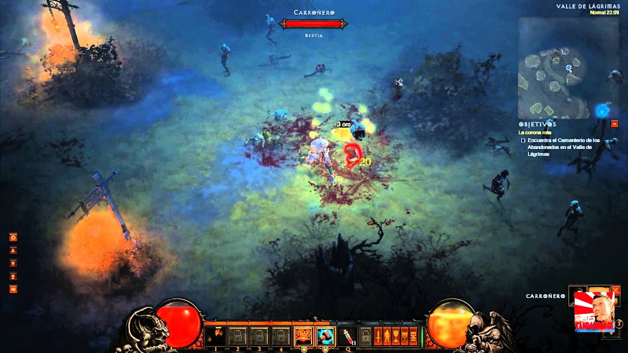 Diablo 3| Walkthrough Incondicional #2 (HD1080p) footage of chernobyl