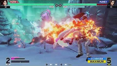 THE KING OF FIGHTERS XV_20220402113130 Mai shiranui  combo kofxv kof15