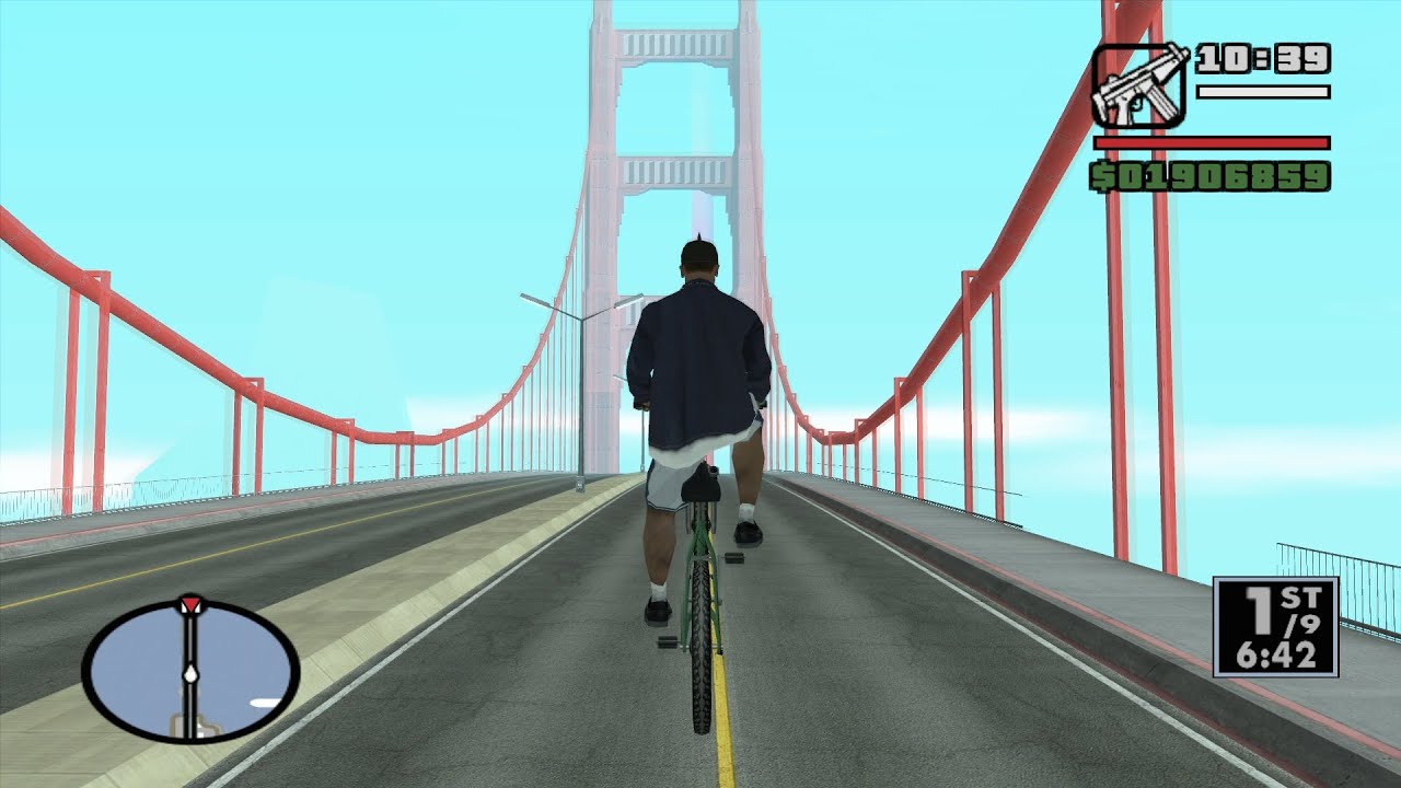 Chain Game Helmut - Fisher's Lagoon: Beat The Cock! (Triathlon Race 2) - GTA San Andreas