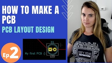 How to make a PCB - Ep 2 - PCB layout design