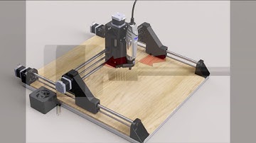DIY dremel CNC construction
