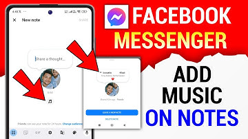 How To Add Music On Messenger Notes|Facebook Messenger Notes Me Song Kaise Lagaye|