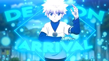 Dead On Arrival "Killua" - Hunter X Hunter [Edit/AMV]+Project File  Quick!