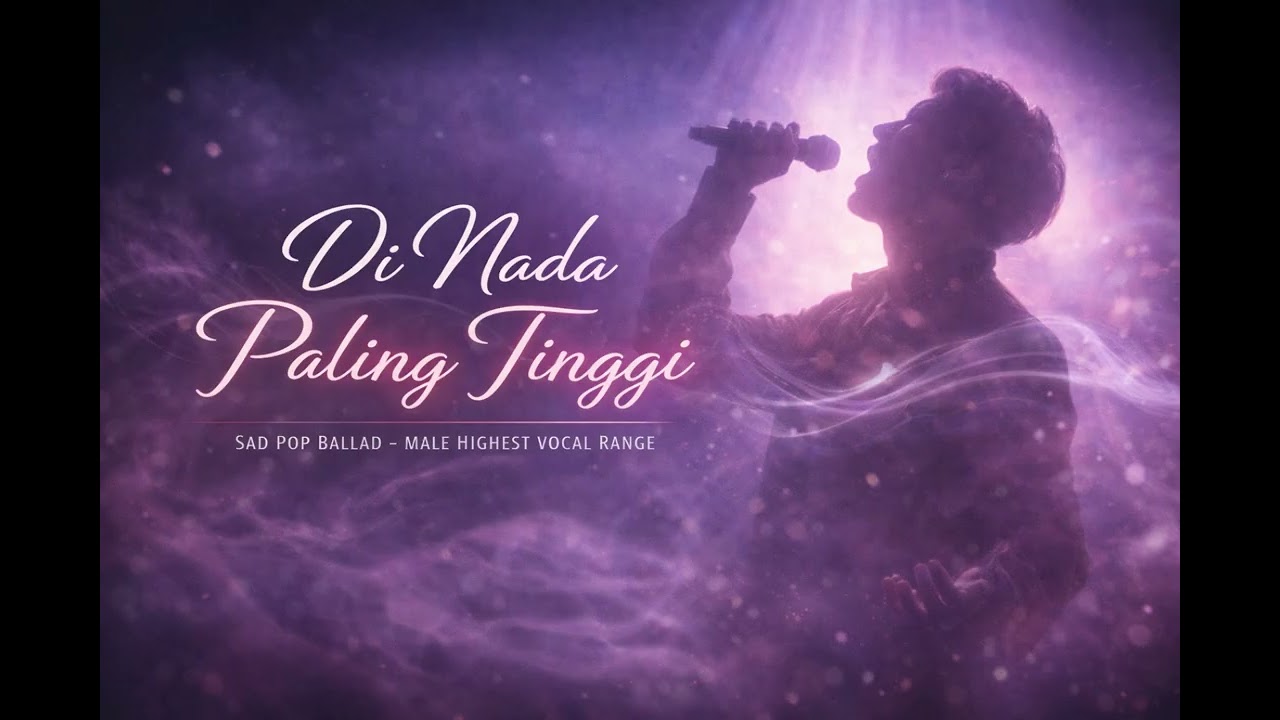 Di Nada Paling Tinggi (Sad Pop Ballad – Male Highest Vocal Range) AI Malay Song