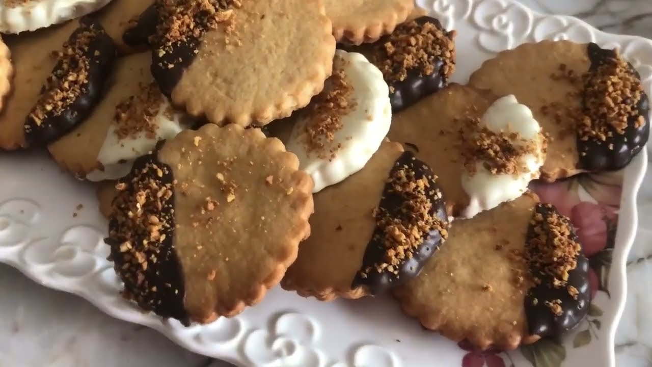 كوكيز 🍪 بزبدة الفول السوداني / galetas de mantequilla de cacahuete 