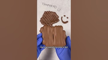 Dit MOET je doen! Waarom temperen belangrijk is! 🤔 #chocolade #satisfying #tiktok #shorts #viral
