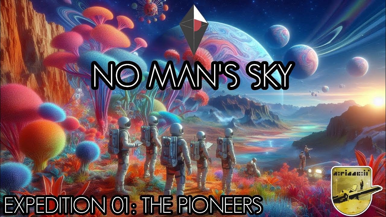 NO MANS SKY | EXPEDITION 01 : THE PIONEERS | PC ULTRAWIDE TWITCH ...