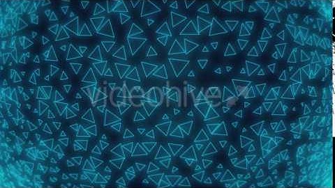 Glowing Polygons Background Motion Graphics Template