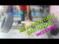 #DaurUlangBanBekas #MejaUnik Membuat meja unik dari ban bekas