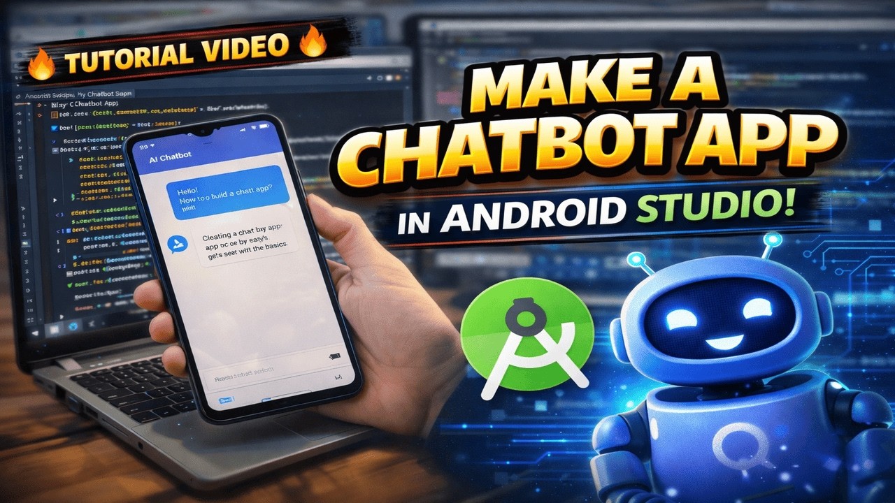 Make Your Own AI Chatbot App in Android Studio – Complete Tutorial ...