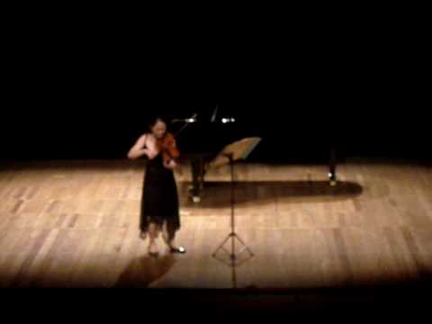 E.Ysaye - Sonata 4 - Hye-Jin Kim - FEMUSC 2010 - part I