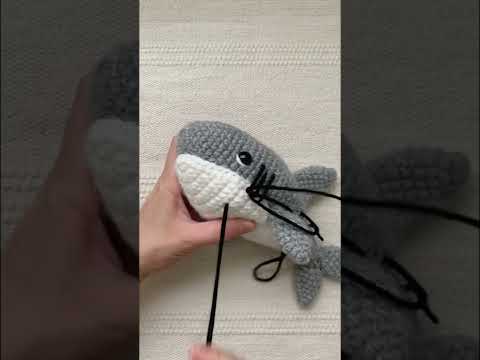 Easy Crochet Shark Pattern | #amigurumi