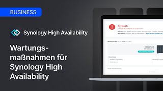 Synology High Availability Wartung [Tutorial 3/3]