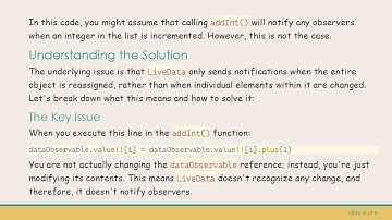 Fixing Live Data Observability Issues with ArrayList in Kotlin