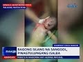 Bagong silang na sanggol, pinagtulungang isalba