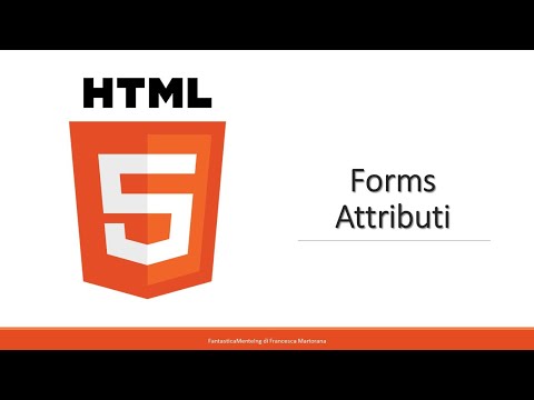 Video: Quali sono gli attributi del modulo in HTML?