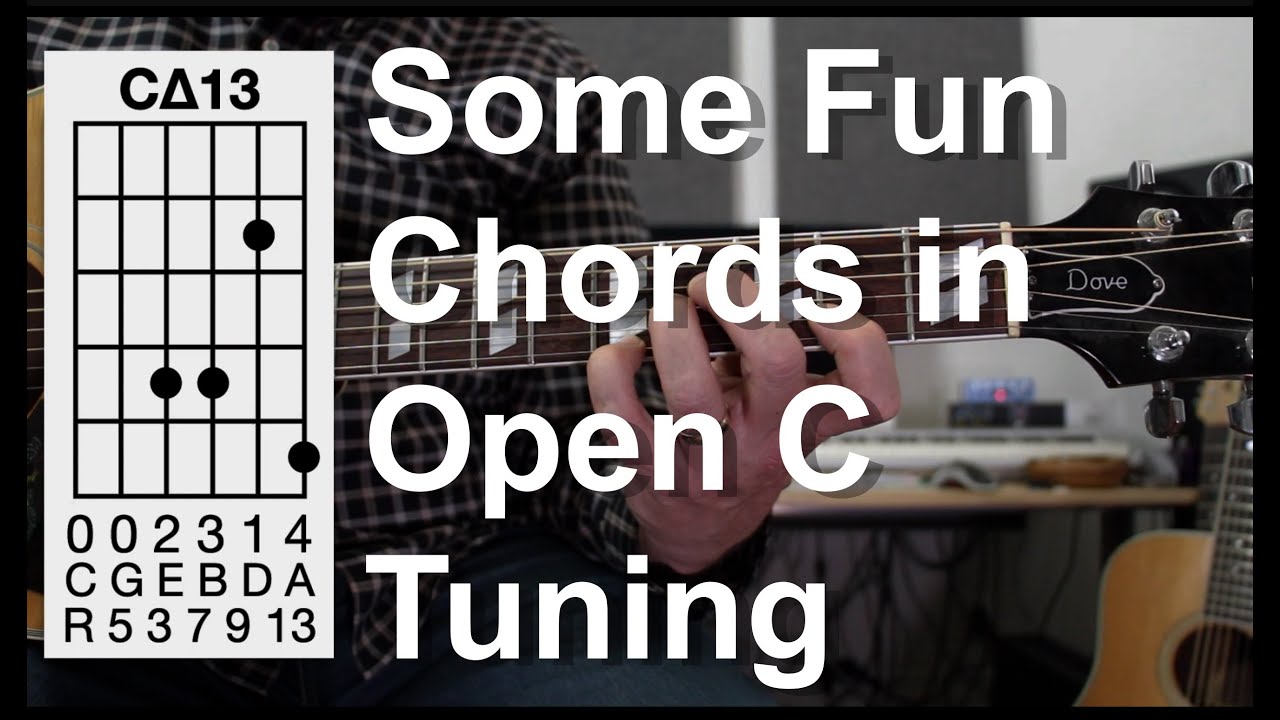 Some Fun Chords In Open C Tuning Tom Strahle Pro Guitar Secrets Youtube