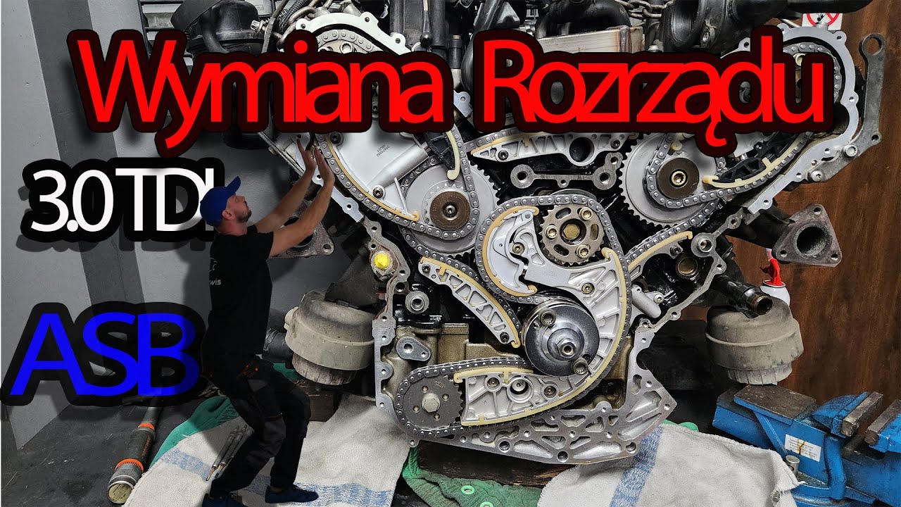 WYMIANA ANCUCHA ORAZ PASKA ROZRZ DU AUDI V6 3 0 TDI ASB YouTube wymiana-ancucha-oraz-paska-rozrz-du-audi-v6-3-0-tdi-asb-youtube