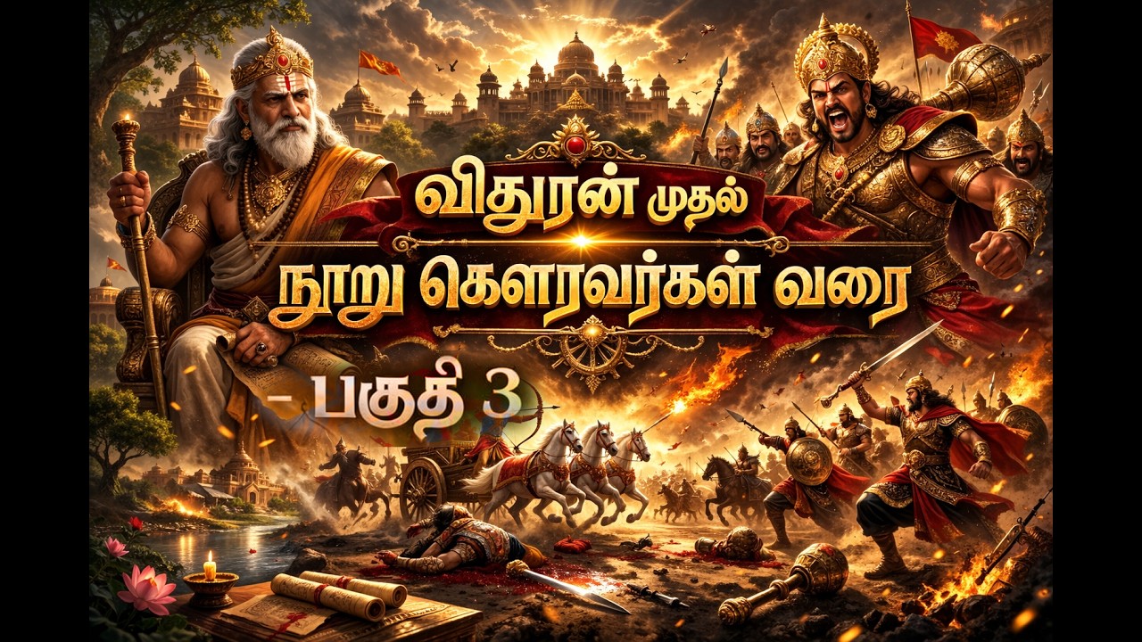 பாகம் - 3  | ESEC முதல்வர் டாக்டர் வி. வெங்கடாச்சலம் அவர்களின் மகாபாரதம் பற்றிய பார்வை | ESEC TV