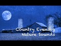 Night in the Country Soundscape | Relaxation Sounds | 10 hours