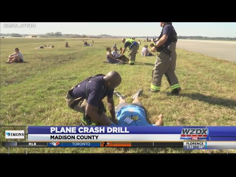 Simulated plane crash makes training realistic for Madison County first responders