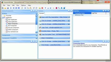 Scenario Builder Video Series -Create Transaction