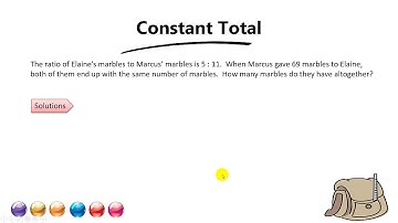 PSLE Math Must-Know Concept - Constant Total